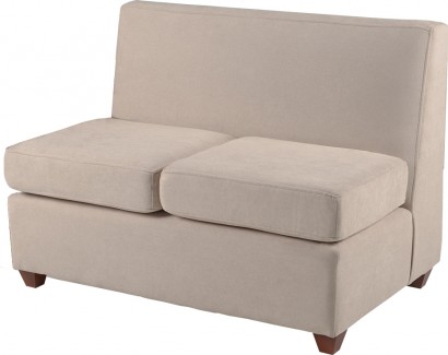 Elle Armless Settee